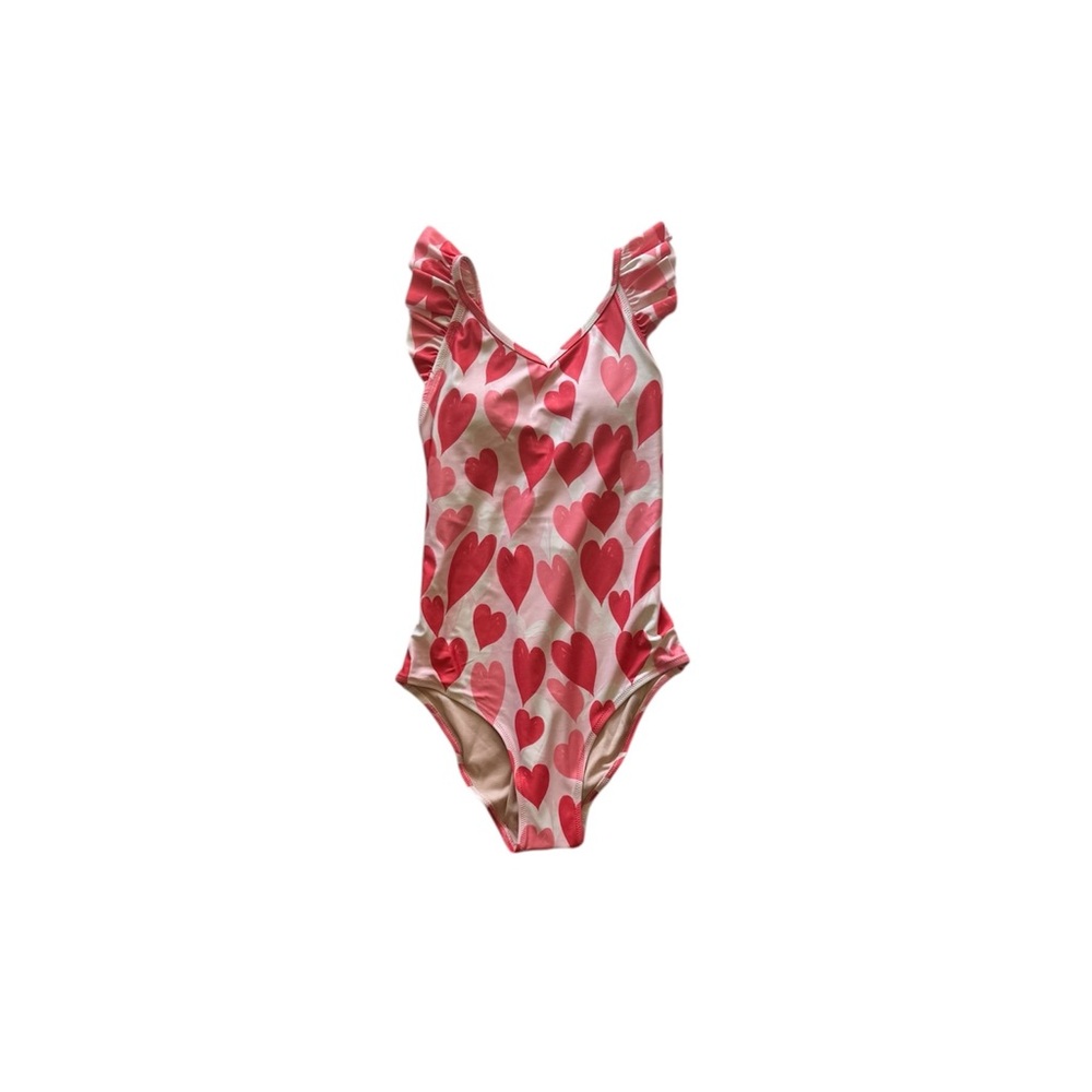 Tea Collection Ruffle Strap One-Piece Swimsuit size 16